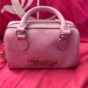 Juicy Couture Embossed Pink Mini Bag
